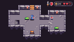 Mockup of a dungeon crawler