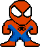 Revised version of the spiderman sprite